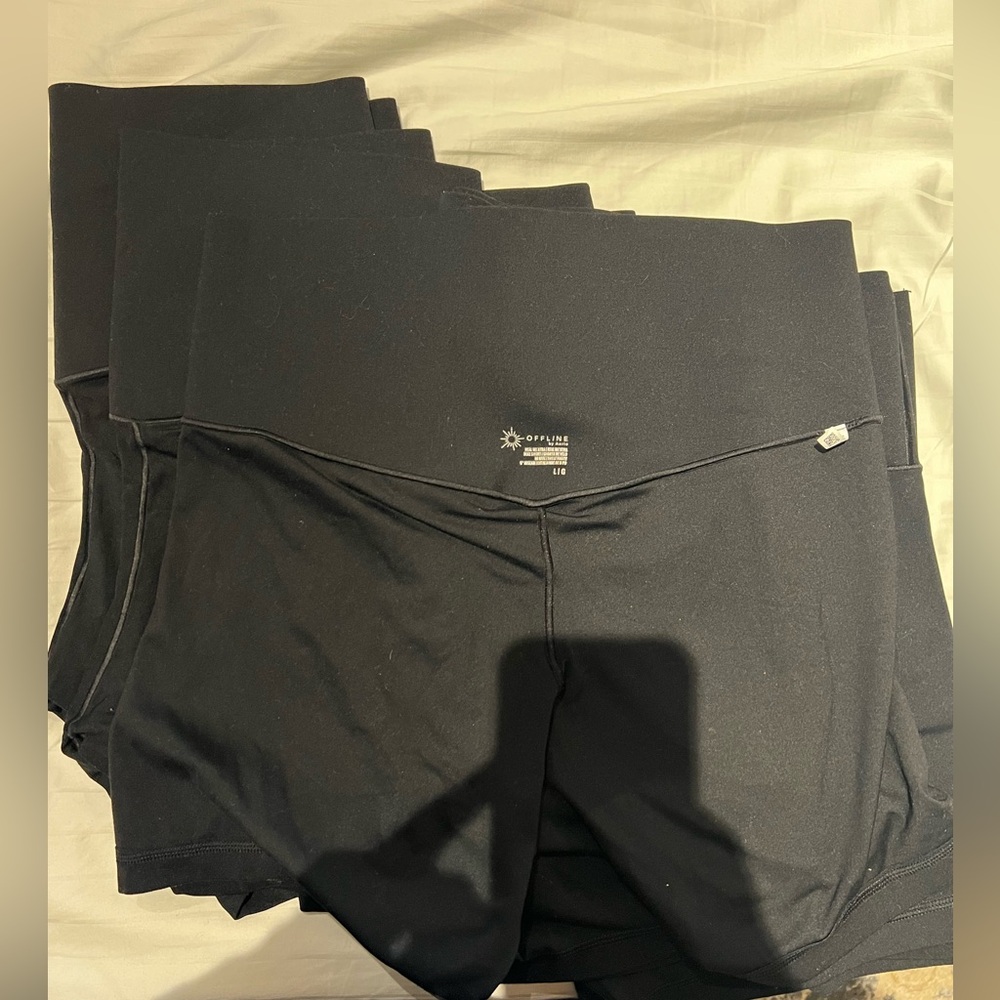 Aerie Offline Bike Shorts. Size large.